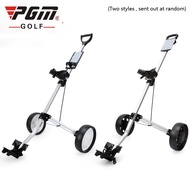 PGM Golf Push Carts 2 Wheels Aluminum Alloy FoldableGolf Trolley QC002-1