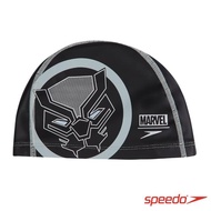 【SPEEDO】兒童合成泳帽 Pace(黑豹)
