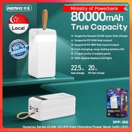 REMAX 80000mAh / 60000mAh / 50000mAh / 10000mAh Fast Charging Power Bank