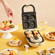 Japan Bruno moomin joint light eat breakfast machine household multifunctional sandwich waffles toaster
