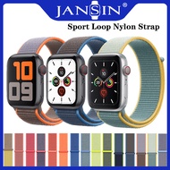 【ชื้อ 1 ชิ้น แถม 1 ชิ้น】สายไนล่อน For Apple Watch Band Series 4 5 3 2 1 ห่วงระบายอากาศกีฬานุ่ม For Apple Watch 42mm 44mm 38mm 40mm กำไลนาฬิกา