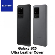 三星 - Samsung - Galaxy S20 Ultra 真皮背蓋 (平行進口)