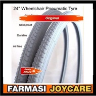 Esco / Mer's Wheelchair PU Solid Tyre/ Tayar Mati Kerusi Roda 1 piece