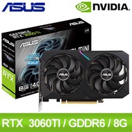 ASUS 華碩 DUAL-RTX3060TI-8G-MINI-V2 顯示卡