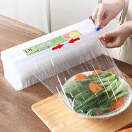 Food Wrapping Film Box Built-in cutter Multipurpose Stretch Film Plastic Wrap Food Preservation Film C141