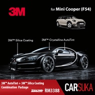[3M Sedan Gold Package] 3M Autofilm Tint and 3M Silica Glass Coating for Mini Clubman (F54), year 2016 - Present (Deposit Only)