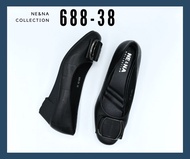 รองเท้าเเฟชั่นผู้หญิงเเบบคัชชูส้นเตารีด No. 688-38 NE&NA Collection Shoes