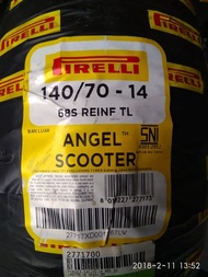 Paket Ban Pirelli Angel Scooter For Aerox/PCX 120/70 &amp; 140/70 ring 14