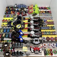 ของเล่น Bandai Kamen Rider Dx เข็มขัดจักรพรรดินั่งสร้างเมื่อ Wang Kai Wu Chuang Ride Double Ride ใบมีดศักดิ์สิทธิ์ Zero One