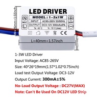 led driver 36w LED Driver 300mA 1-3w 4-7w 8-12w 12-18w 18-25w 25-36w LED Constant Current Driver Power Unit Supply For L