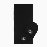 Calvin Klein CK 男士 毛帽&amp;圍巾組 K506238BDS