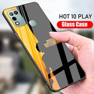INFINIX HOT 10 PLAY - Softcase Glass Kaca - S21 - Casing Hp - INFINIX HOT 10 PLAY- Pelindung hp-Case Handphone - SoftCase Kaca INFINIX HOT 10 PLAY -