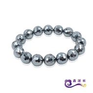 【鑫運來】鈦赫茲切角能量手鍊(12mm特價品)