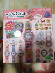 Toy mixwatch diy watch child 貓貓 花花 兒童手錶 mix pastel party