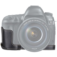 1/4นิ้วหนัง PU กล้องสำหรับ Canon EOS 5D Mark IV / 5D Mark III
