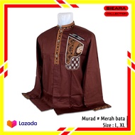Baju Koko Muslim Pria Dewasa, Bordir Modern Me.05 - Lengan Panjang - L / BAJU KOKO PRIA / BAJU KOKO PRIA LENGAN PENDEK / BAJU KOKO PRIA DEWASA / BAJU KOKO PRIA BATIK MODERN LENGAN PANJANG / BAJU KOKO PRIA LENGAN PANJANG