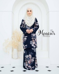 [Sutera Exclusive! Raya 2021] Baju Kurung Klasik Mawar Corak Batik in Material Sutera Dobby dari Indonesia (BF Friendly!) Plus size available (S - 2XL, 3XL,4XL,5XL)