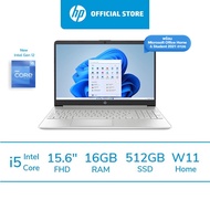 [ผ่อน 0%] โน๊ตบุ๊ค HP Laptop 15s-fq5084TU/ HP Laptop 15s-fq4044TU i5-1155G7 Intel Core i5 / RAM 16GB/ SSD512 GB/ Intel Iris Xe/ Win11Home/ 2Yrs Onsite