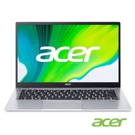 (福利品)Acer SF114-34-C9V9 14吋輕薄筆電(N5100/4G/256G SSD/Swift 1/彩虹銀)