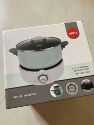 惠康Woll 迷你電煮鍋 2.5L 2 person cooking pot