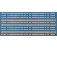 10 PCSlot 5LED(3V) 530mm LED Backlight strip for BAIRD TI5510DLEDDS 2W2006-DS55M7800-01 DS55M78-DS02-V01 DSBJ-WG