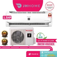 Sharp Japan J-Tech 1.5HP R32 Inverter Plasmacluster Air Conditioner AHXP13WHD / AUX13WHD Air Cond | Aircond