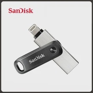 SanDisk USB3.0 USB Flash Drive 128GB 256GB iXPand U Disk OTG Lightning Connector Metal