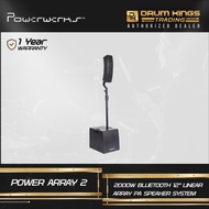 Powerwerks Power Array 2 2000W Portable Line Array Bluetooth System
