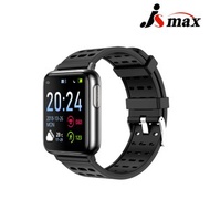 JSmax SW-V5 AI人工智能健康管理手錶(即時動態監測)黑色+黑錶帶