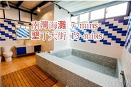 住宿 SongPing INN 8人起包棟❻間房☀電梯・大浴池・客廳・陽台(預定請詢價) 恆春鎮, 台灣地區