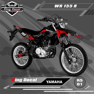Decal Sticker WR 155 R - Full Body-Decal Sticker WR 155 R. KDS 001