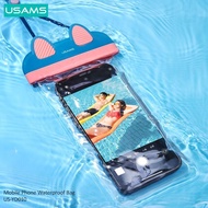 กระเป๋าโทรศัพท์กันน้ำพร้อมสายคล้อง IPX8,เคสกระเป๋าใส่ว่ายน้ำเล่นเซิร์ฟดำน้ำลึกระดับสากลสำหรับ Iphone Xiaomi Huawei