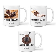 Creative Customized Mug Give Me Coffee Series Coffee Cup Birthday Gift Anniversary Christmas Ornament