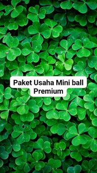 PAKET USAHA RAJUT MINI BALL | CLOVER THRIFT