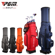 PGM Golf Retractable Bag 4 Way Wheels Retractable Telescopic Golf Stand Bag With Brake