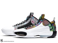 2020 史上最輕 台灣未發售 CO JP 日本限定販售 NIKE AIR JORDAN XXXIV RUI PE 34 HACHIMURA JAPAN 八村壘 櫻花 貝寧傳統服飾 巫師 新一代 ECLIPSE PLATE 避震科技傳導 前、後 ZOOM 籃球鞋 AJ (DA1900-900) !