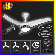 Deka Ceiling Fan Baby LED 42 Inch Baby Ceiling Fan 小型 吊风扇