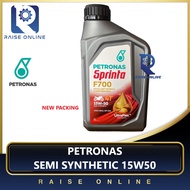 ORIGINAL 100% Petronas F700 4T 15w50 SN SEMI guaranteed original ! Promotion price OFFICIAL OIL READY STOCK 24 HOURS POS