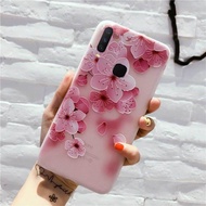 Casing Ponsel VIVO Y17 Y15 Y12, Pelindung Telepon Anti Guncangan Motif Bunga untuk VIVO Y17 Y15 Y12