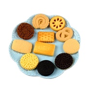 Artificial Simulation Of Cookies Chocolate Oreo Waffle Soda Sandwich Biscuits