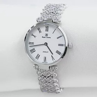 Royal Crown RC-2601 羅馬低調奢華鑲鑽手鍊錶- 銀白