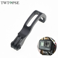TWTOPSE Cycling Bike Bicycle Light Holder Stand For BROMPTON Folding Bike Bicycle 3SIXTY PIKES Compatible With CATEYE GaCIROn Flashlight Sport Camera Bike Bicycle Parts Mount