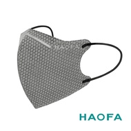 HAOFA氣密型99%防護立體醫療口罩活性碳款(醫療N95)系列款式-兩色
