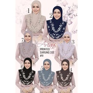 TUDUNG ARIANI PRINTED SARUNG