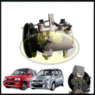 ❗HIGH QUALITY❗ Perodua Kancil, Kelisa, Kenari, Myvi 1.0 DENSO SYSTEM Aircond Compressor ️REBUILD️