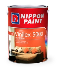 Nippon Paint Vinilex 5000 - Base 1 - Apple White 9070- 20L