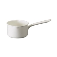 月兔印 琺瑯單手牛奶鍋(白.14cm)