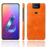 適用華碩zenfone6手機殼皮質背殼防摔zs630kl保護套商務復古皮套居家物語生活館