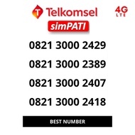 Nomor Cantik Simpati 4G LTE Telkomsel 3000 Internet Combo Sakti 25 GB