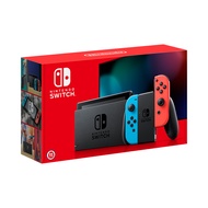 【Nintendo 任天堂】NS Switch 新型電力加強版主機(電光紅藍 臺灣公司貨)